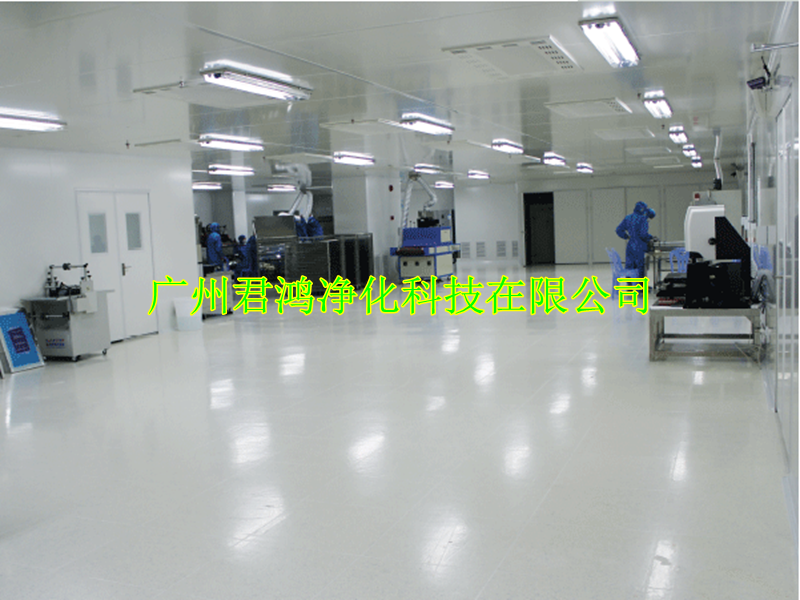 广州光电厂房一二三楼净化空调装修工程(图2)